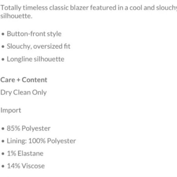 Free People Hannah Slouchy Double-Breasted Blazer - Picture 3 of 15